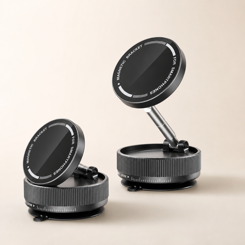 Nollumi FlexMount two-pack magnetic vacuum phone mounts