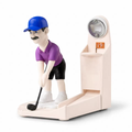 Golf bottle opener game, classic golfer with black club